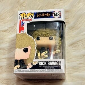 Funko Pop Rocks Def Leppard Rick Savage